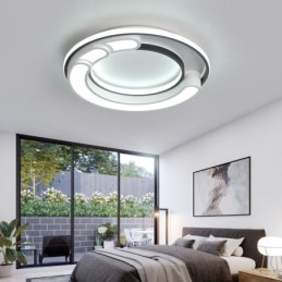 Sirkulær Innfelt Lampe I Akryl