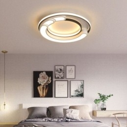 Sirkulær Innfelt Lampe I Akryl