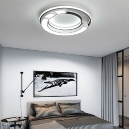 Sirkulær Innfelt Lampe I Akryl