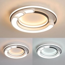 Sirkulær Innfelt Lampe I Akryl