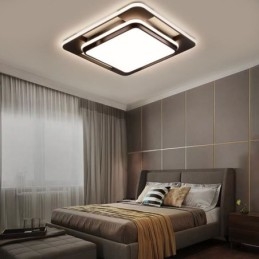 Moderne Minimalistisk Innfelt Belysning Firkantet Taklampe