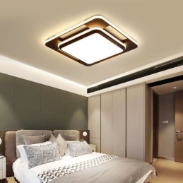 Moderne Minimalistisk Innfelt Belysning Firkantet Taklampe