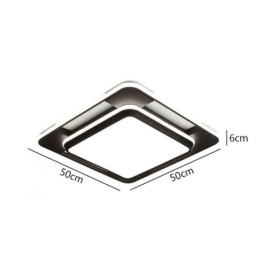 Moderne Minimalistisk Innfelt Belysning Firkantet Taklampe