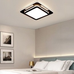 Moderne Minimalistisk Innfelt Belysning Firkantet Taklampe