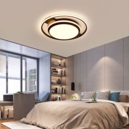 Moderne Minimalistisk Innfelt Lampe Rundt Taklampe