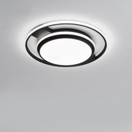 Moderne Minimalistisk Innfelt Lampe Rundt Taklampe