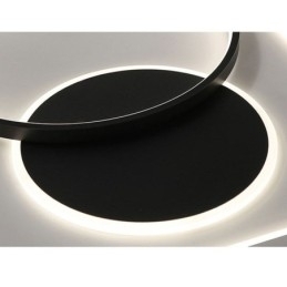 Moderne Minimalistisk Taklampe Rund Og Firkantet Innfelt Lampe