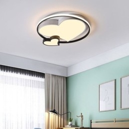 Dobbelt Hjerter Innfelt Taklampe Dekorativ Belysning