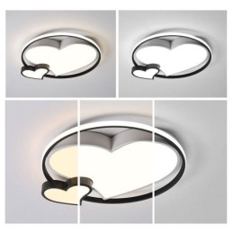 Dobbelt Hjerter Innfelt Taklampe Dekorativ Belysning
