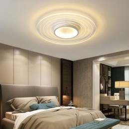 Moderne, Sirkulær, Innfelt Taklampe, Minimalistisk Lampe