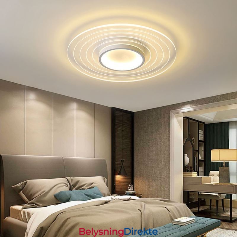 Moderne, Sirkulær, Innfelt Taklampe, Minimalistisk Lampe