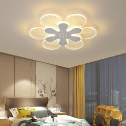 Moderne, Innfelt, Vakker, Blomsterdekorativ Taklampe