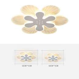 Moderne, Innfelt, Vakker, Blomsterdekorativ Taklampe