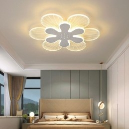 Moderne, Innfelt, Vakker, Blomsterdekorativ Taklampe