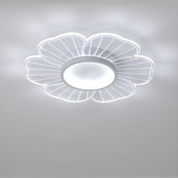 Minimalistisk Taklampe Med Kronblad, Kreativ Dekorasjon