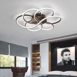 Lineær, Innfelt Taklampe Moderne Blomsterdesignlampe