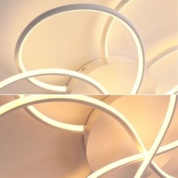 Lineær, Innfelt Taklampe Moderne Blomsterdesignlampe