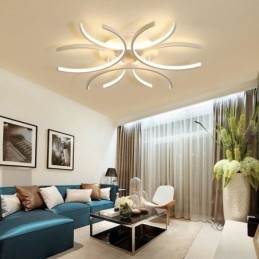 Moderne Innfelt Taklampe Med Silikageldekorasjonslampe