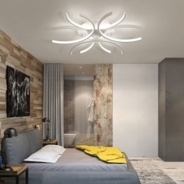 Moderne Innfelt Taklampe Med Silikageldekorasjonslampe