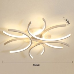 Moderne Innfelt Taklampe Med Silikageldekorasjonslampe