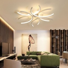 Moderne Innfelt Taklampe Med Silikageldekorasjonslampe