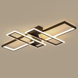 4-Lyss Innfelt Taklampe Moderne Geometrisk Lineær Dekorativ Lampe