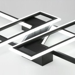 4-Lyss Innfelt Taklampe Moderne Geometrisk Lineær Dekorativ Lampe