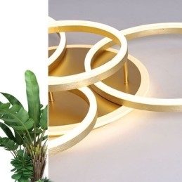 Halo Ring Innfelt Moderne Akryl Taklampe