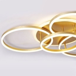 Halo Ring Innfelt Moderne Akryl Taklampe