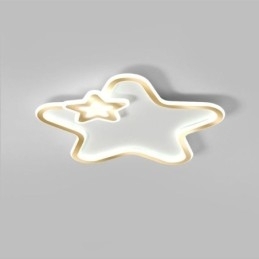 Kreativ Stjerne, Innfelt, Gyllen Stjerne-Taklampe