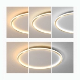 Minimalistisk, Sirkulær Taklampe For Innfelt Montering