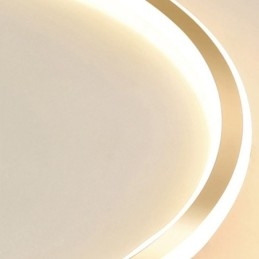Minimalistisk, Sirkulær Taklampe For Innfelt Montering