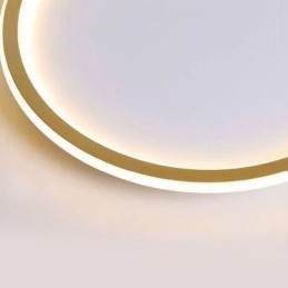 Minimalistisk, Sirkulær Taklampe For Innfelt Montering