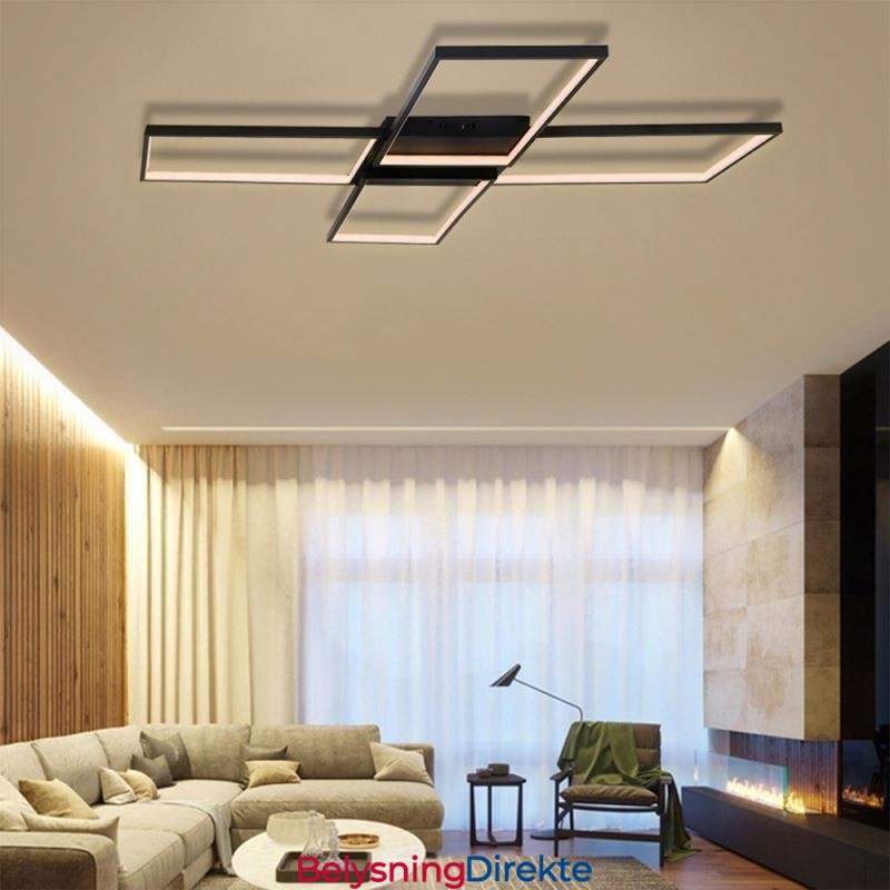 X-Formet, Innfelt Minimalistisk Akryl Taklampe