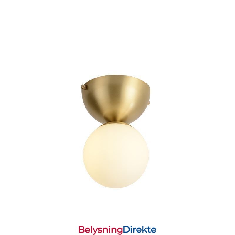 Nordisk Messing Mini Innfelt Taklampe For Foajebelysning