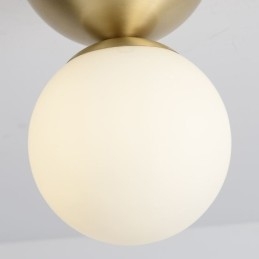 Nordisk Messing Mini Innfelt Taklampe For Foajebelysning