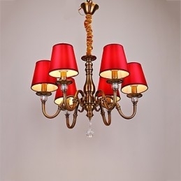 Lysekrone Moderne Samtids Metall