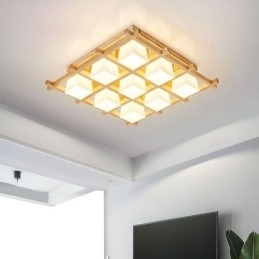 Nordisk Firkantet, Innfelt Taklampe I Gummitre