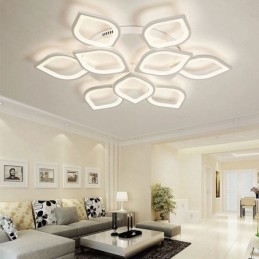 Moderne, Enkel, Innfelt Akryl Taklampe Med Kronblad