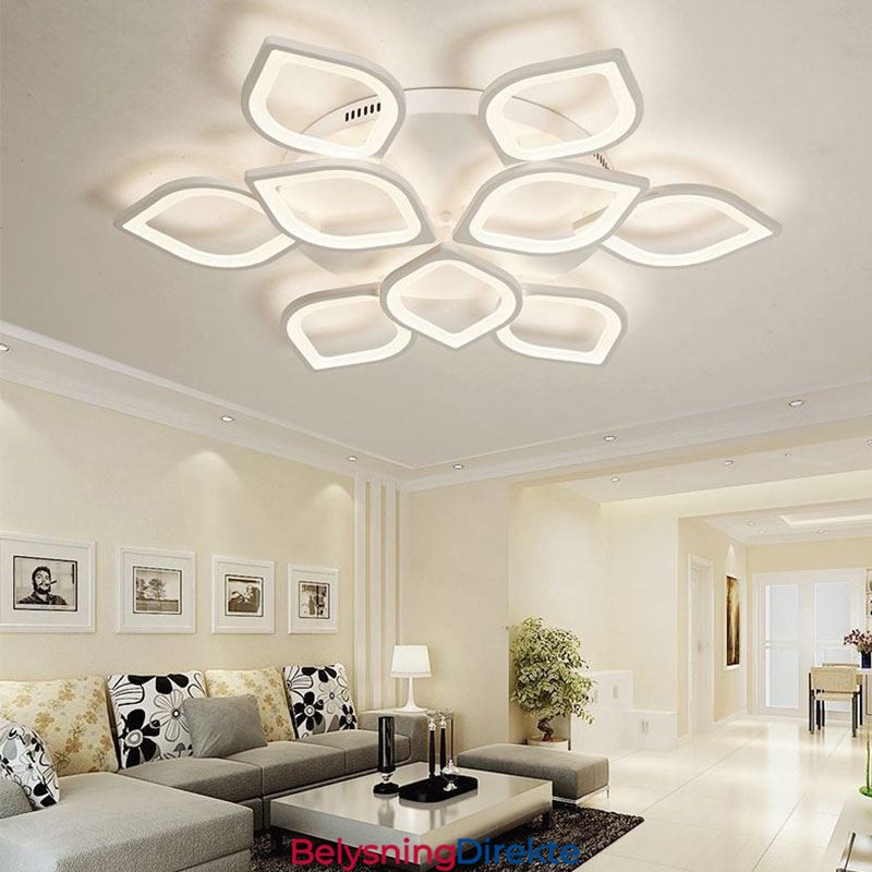 Moderne, Enkel, Innfelt Akryl Taklampe Med Kronblad