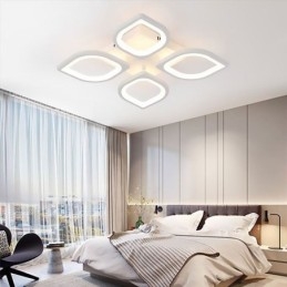 Moderne, Enkel, Innfelt Akryl Taklampe Med Kronblad