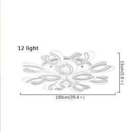 Moderne, Enkel, Innfelt Akryl Hjerteformet Taklampe
