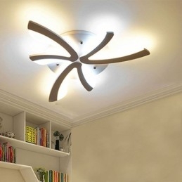 Moderne, Enkel Taklampe Med Løvetannmotiv