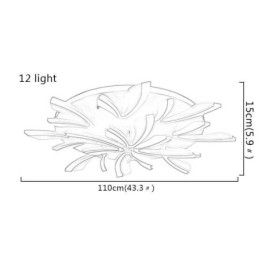 Moderne, Enkel Taklampe Med Løvetannmotiv