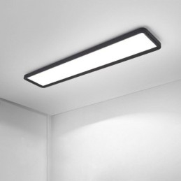 Panelmontert Nordisk Supertynn Rektangulær Taklampe For Innfelling Hjemmebelysning Lys
