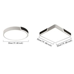 Moderne, Enkel, Innfelt, Sirkulær Taklampe