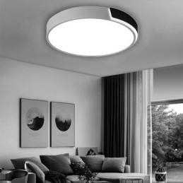 Moderne, Enkel, Innfelt, Sirkulær Taklampe