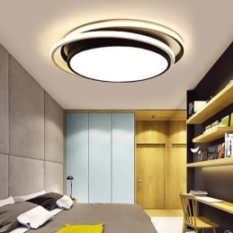 Moderne, Enkel, Innfelt, Geometrisk Taklampe, Firkantet Rammelampe