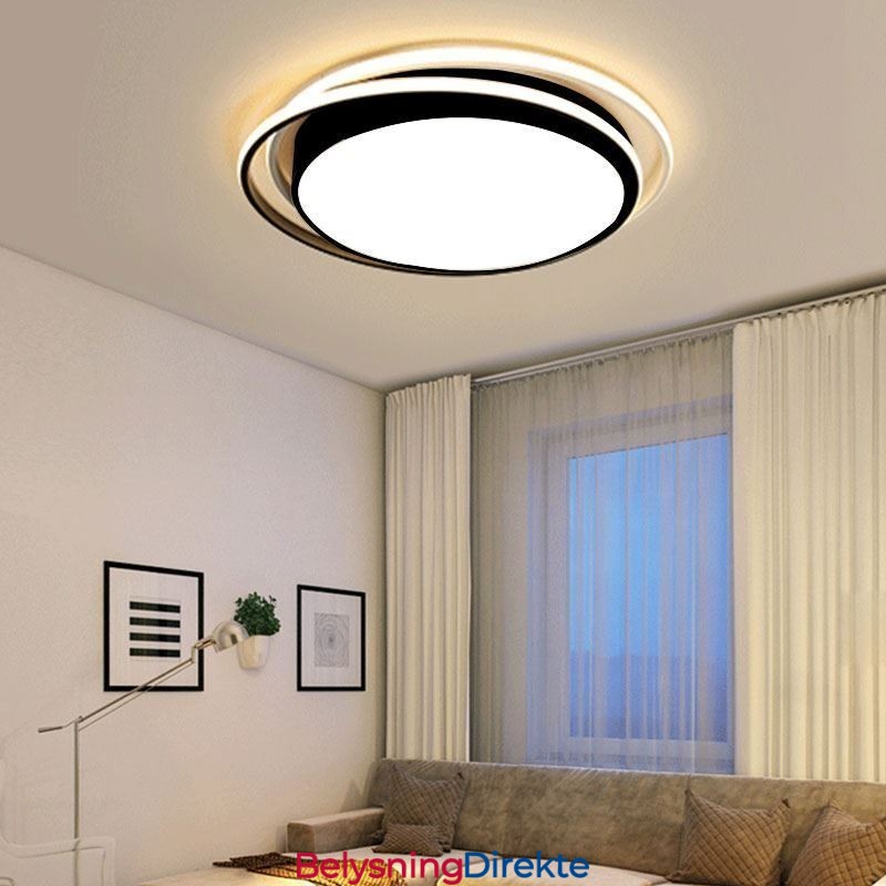 Moderne, Enkel, Innfelt, Geometrisk Taklampe, Firkantet Rammelampe