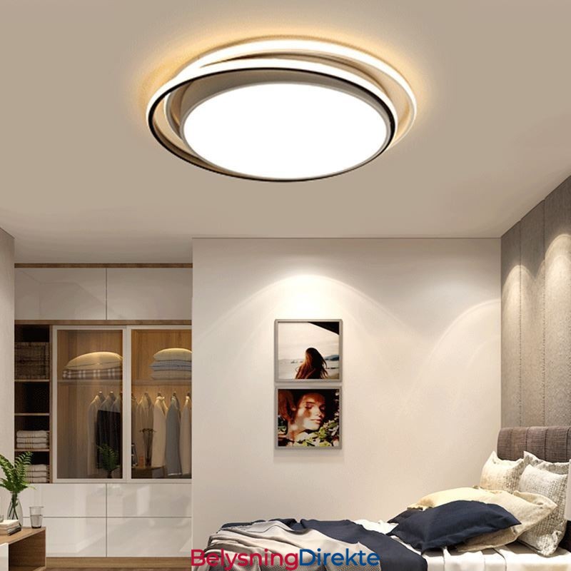 Moderne, Enkel, Innfelt, Geometrisk Taklampe, Firkantet Rammelampe